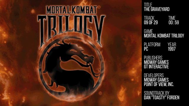 Mortal Kombat Trilogy - The Graveyard [PC Soundtrack] смотреть онлайн