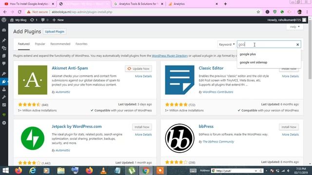 How to install google analytics wordpress смотреть онлайн