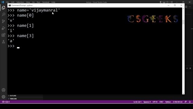 Python 3 Class#6 :--String Indexing And Slicing смотреть онлайн
