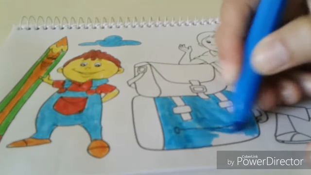 TWO BOYS WITH SCHOOL BAGS COLORING VIDEO FOR KIDS смотреть онлайн