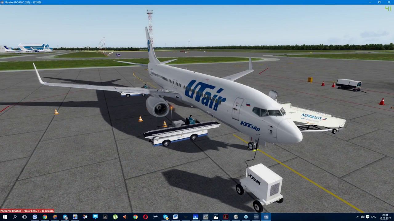 UMMS - UUWW / B738 UTAIR / VATSIM / PREPAR3D
