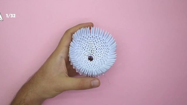 How To Make A 3D Origami Feathered Wing Swan