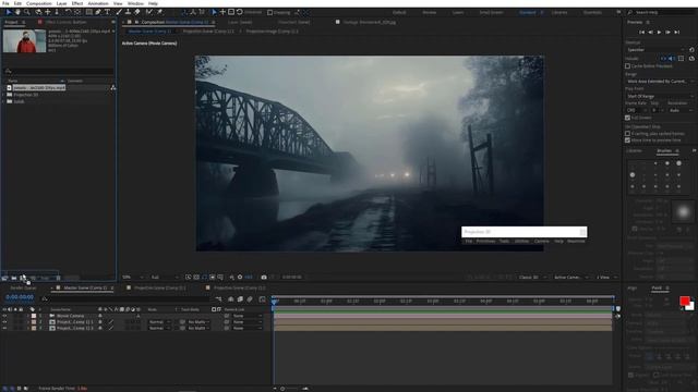 Create a Post-Apocalyptic Scene with Projection 3D in After Effects смотреть онлайн