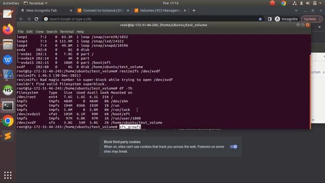 How to fix: Bad magic number in super block while trying to open /dev/xvdf Couldn't find valid fil смотреть онлайн