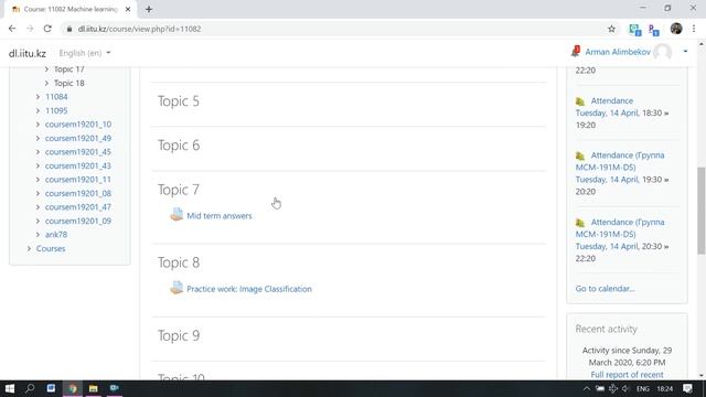 Видео инструкция по программе Moodle для студентов (рус) смотреть онлайн