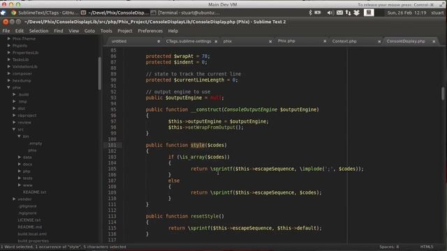 Sublime Text 2 For PHP Development: Software Archaeology Using CTags смотреть онлайн