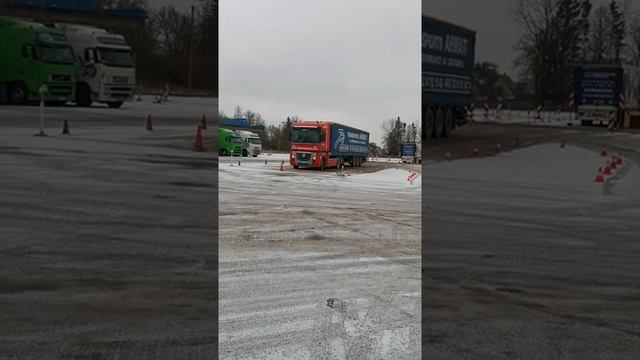 Test drive в BalticTransline(тест драйв на работу) Литва смотреть онлайн