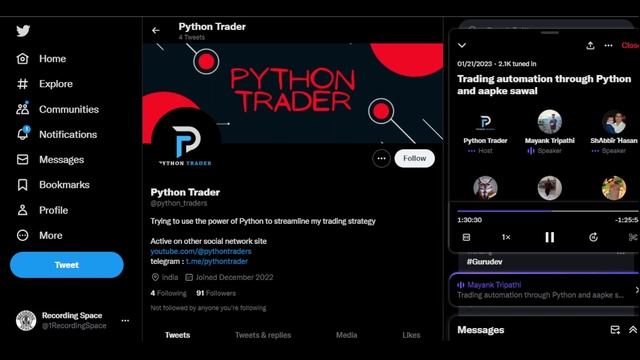 Trading automation through Python смотреть онлайн
