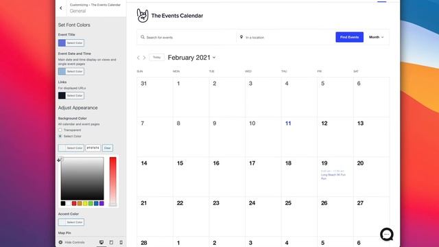 Using the WordPress Customizer with The Events Calendar смотреть онлайн