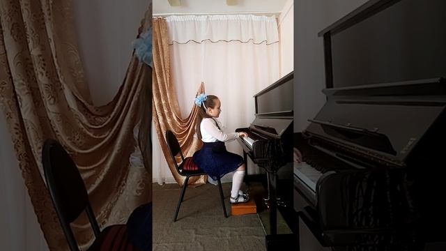Бугаенко Арина 7лет Ф. Шпиндлер "Французский вальс" смотреть онлайн