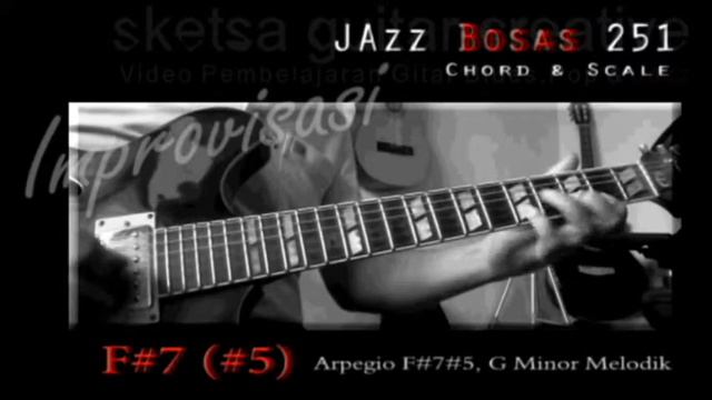 Tutorila Gitar : JAZZ BOSAS 2516, chord & scale in Dmay7, Bm7 dan Fmay7 смотреть онлайн