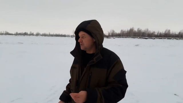 выход на лед, рыбалка на балансир и зимние удочки с кивком, установка спусков и проверка тычек смотреть онлайн