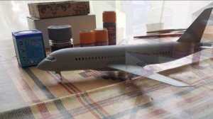 Сборка модели самолёта Суперджет-100 (ZVEZDA 7009) 1/144