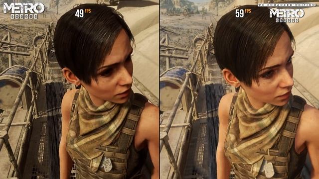 Metro Exodus Original vs. Enhanced Edition Comparison смотреть онлайн