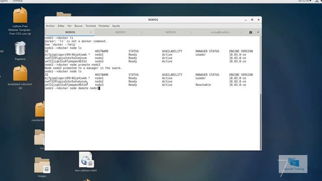 Curso de Docker desde Cero: Trabajar con nodos смотреть онлайн