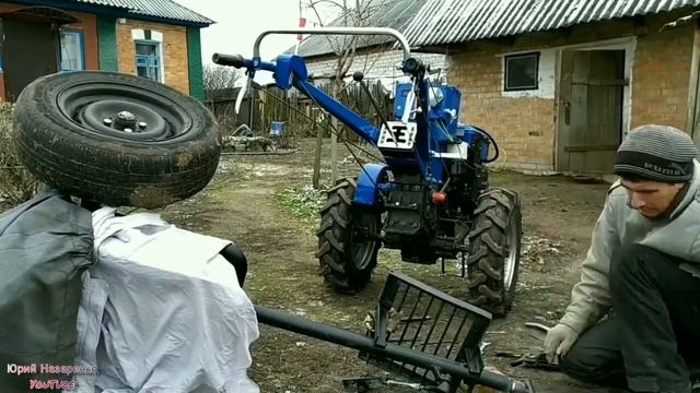 ДОРАБОТКИ АДАПТЕРА К ТЯЖЁЛОМУ МОТОБЛОКУ смотреть онлайн