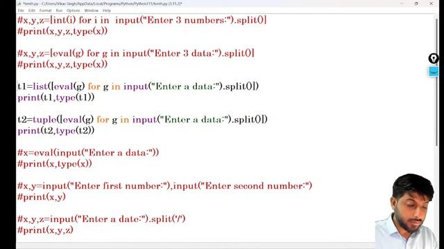 Lecture 10 of 15 | Eval Function in Python | Vikas Singh | CoDIng SEEKho смотреть онлайн