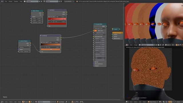 Create Semi-Realistic Procedural Skin in Blender смотреть онлайн