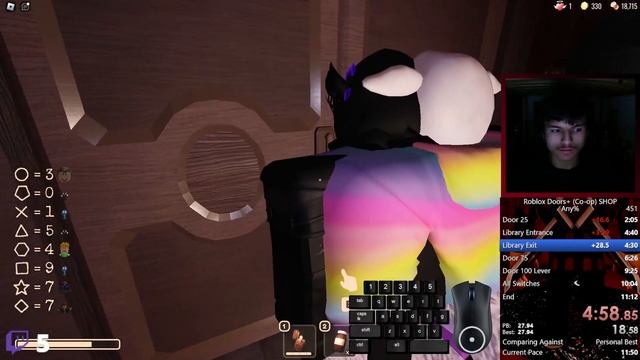 THE MOST CURSED DOORS LIBRARY! | Roblox Doors Hotel+ Clips смотреть онлайн