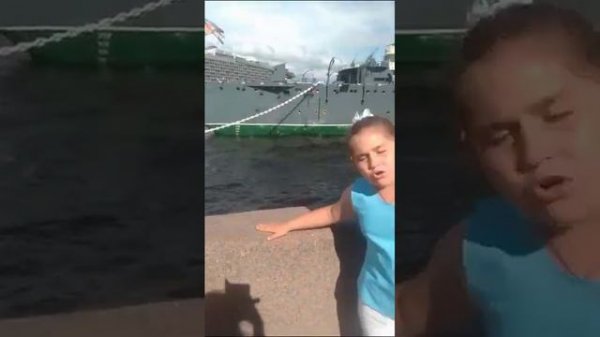Гимн Санкт-Петербурга❤️🕊️☀️⛵⚓🌊поёт Пелагея (7 лет)