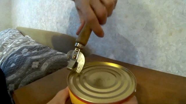Как открыть консервную банку.. легко! лайфхак смотреть онлайн