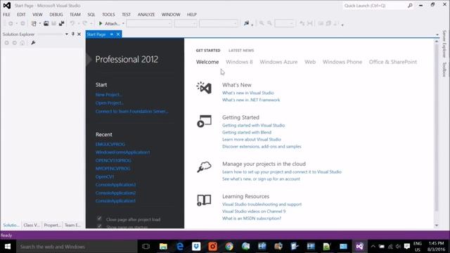 What is EMGU CV Install Configure EMGU CV with Visual Studio 2012 on Windows 10 basic program смотреть онлайн