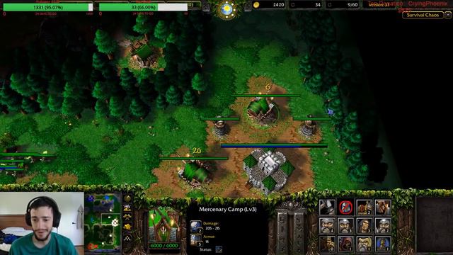 Warcraft 3: Survival Chaos 3.1 #37 - Poison Party on the 13th Floor! (New Version) смотреть онлайн