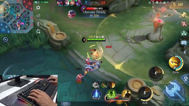 Chou freestyle on pc👽 "Ult + recall + emote + frozen + chat"🔥⚡ (A S M R) смотреть онлайн