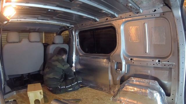 Insulating the van walls | Van Conversion Ep4 | Van Life UK смотреть онлайн