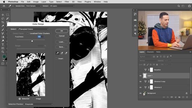 Saturation vs. Vibrance: What's the Difference? | Photoshop Tutorial смотреть онлайн
