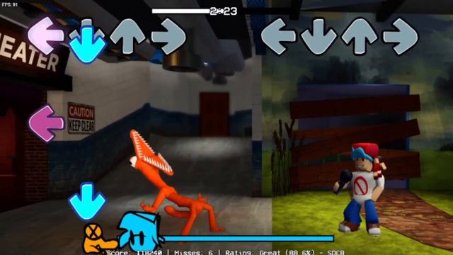 Rainbow Friends | Friday night funkin | Full Mod смотреть онлайн