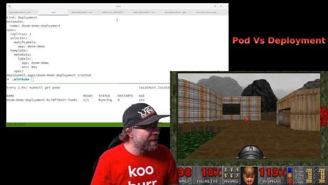 Kubernetes : Pod vs deployment explained with Doom | DevNation Lessons смотреть онлайн