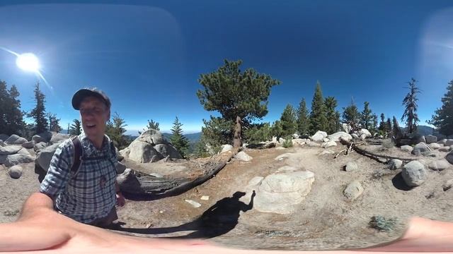 Hike Mt Waterman & Twin Peaks - 360° VR Video смотреть онлайн