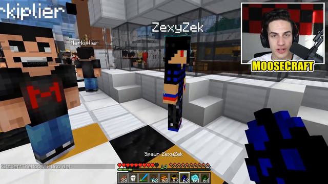Minecraft YOUTUBER STARS MOD! | MEET DANTDM, POPULARMMOS, PEWDIEPIE, & MORE! | Modded Mini-Game смотреть онлайн