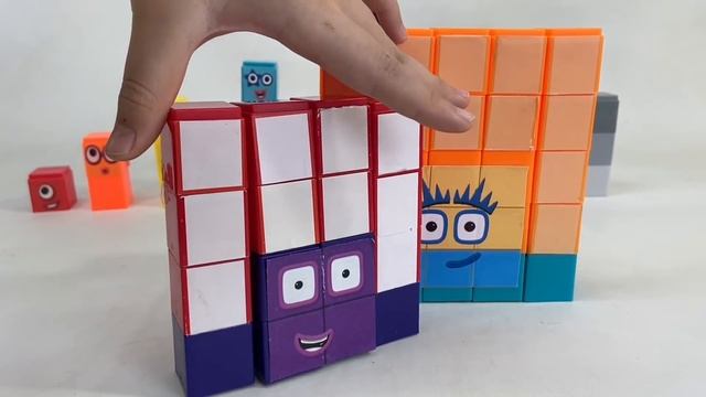 DIY Numberblocks 21 to 29 Custom Building Blocks смотреть онлайн