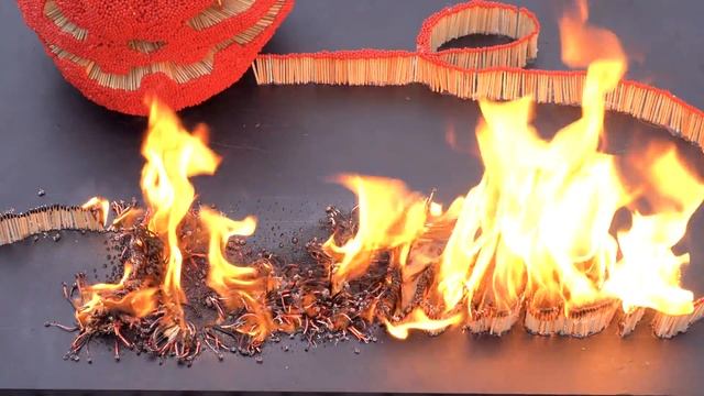 How to Make Amazing Halloween Pumpkin from 100,000 Matches смотреть онлайн