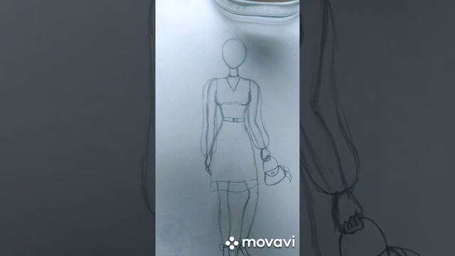 Как нарисовать модель/девочку?????? очень легко...... смотреть онлайн