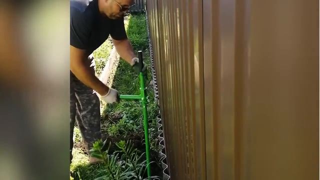 ставим забор в непростых условиях смотреть онлайн