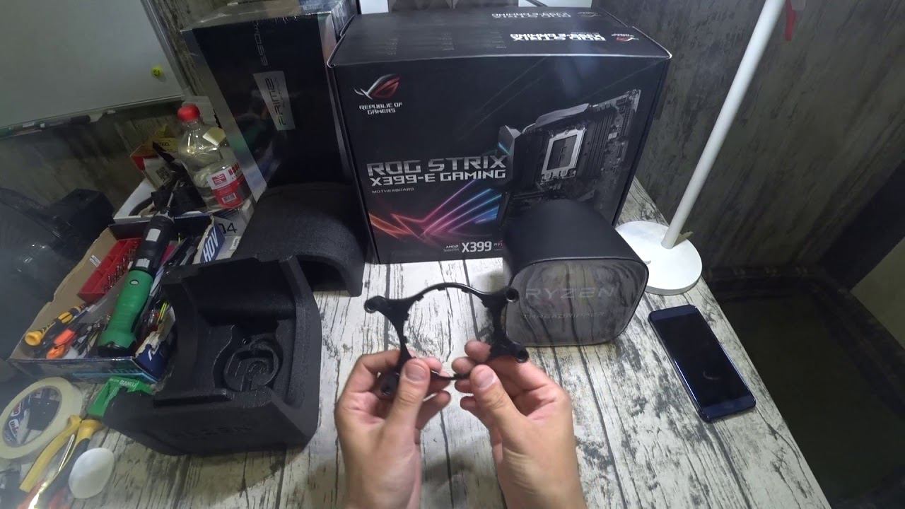 AMD TreadRipper 1950X TR4. Распаковка, комплектация [FIXED]