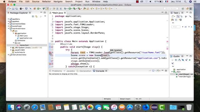 Partie0: Créer menuBar et windows sous javaFX et Scene Builder смотреть онлайн