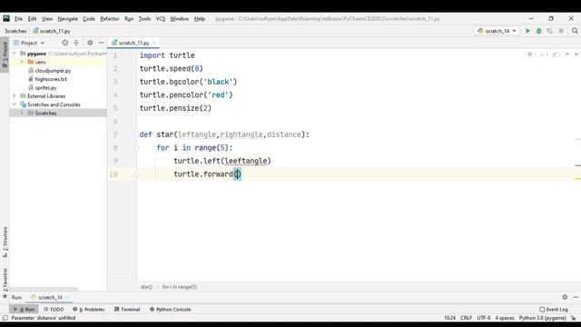 Draw Looping Stars with Python Turtle | Python Turtle Graphics Tutorial#14 | Draw Designs in Python смотреть онлайн