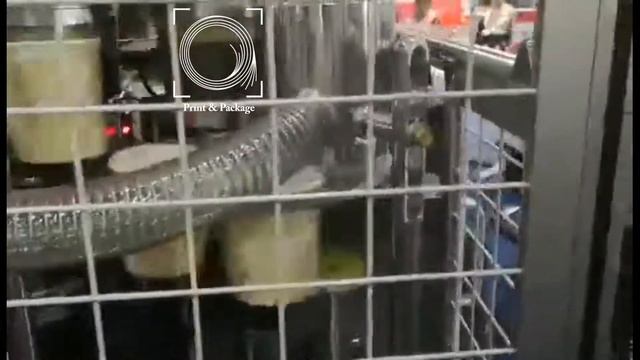 Производство ведерок для попкорна на машине JBZ OC35 смотреть онлайн