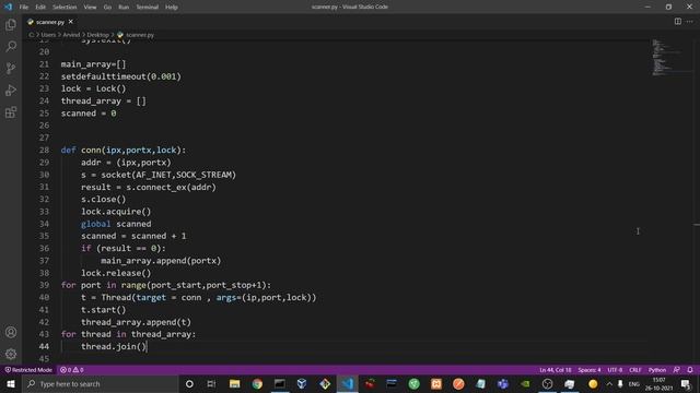 Creating An *IMPROVED* TCP Port Scanner Using Python | Part (2/2) смотреть онлайн