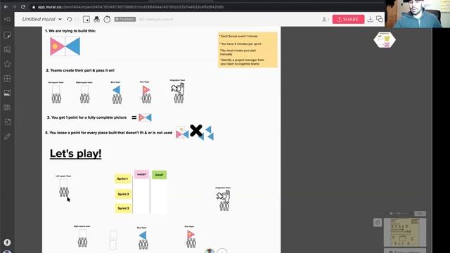 Agile Games with remote teams: The Shapes Game смотреть онлайн