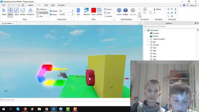Roblox Studio 5. Арка или проход в стене смотреть онлайн