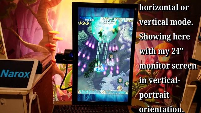 Vertical Screen Gaming - Mushihimesama (Bug Princess) - PC - Steam смотреть онлайн