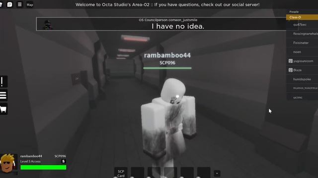 Roblox Area-02 SCP-096 Gameplay смотреть онлайн