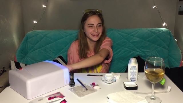 Наращивание НОГТЕЙ В ДОМАШНИХ УСЛОВИЯХ / очень длинные ногти смотреть онлайн