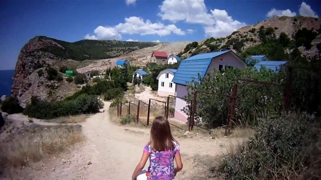Пляж Васили в Балаклаве в Крыму смотреть онлайн