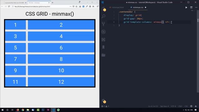 Curso de CSS GRID: 2.- Medidas Mínimas y Máximas смотреть онлайн